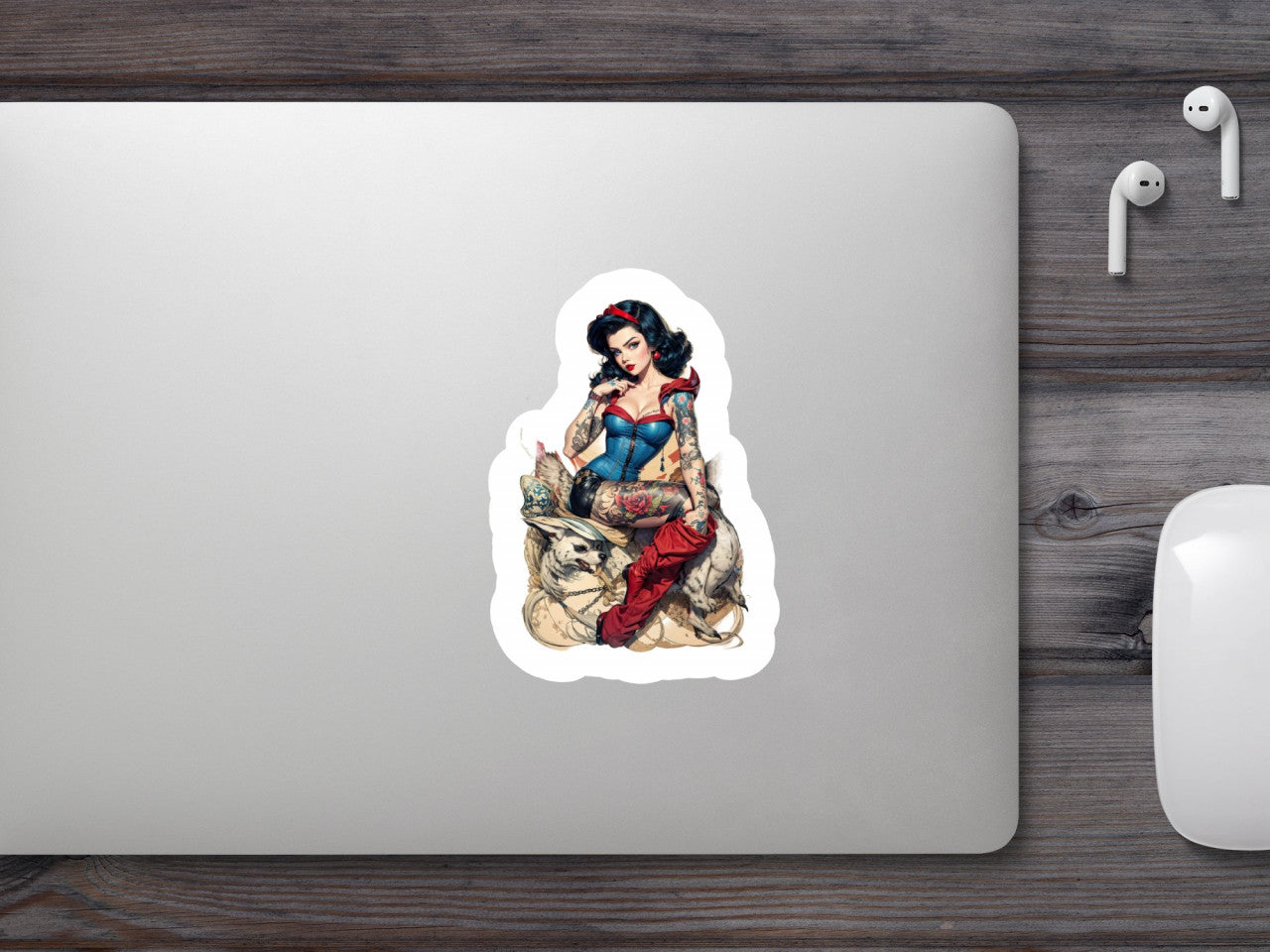 Set 3 bucati, Sticker decorativ, Alba ca Zapada, Rezistent la apa, NO1555, 6 cm, Multicolor