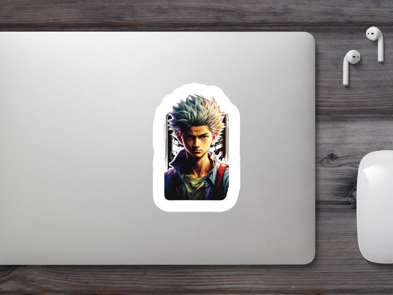 Set 3 bucati, Sticker decorativ, Baiat cu tricou, Rezistent la apa, NO2323, 6 cm, Multicolor