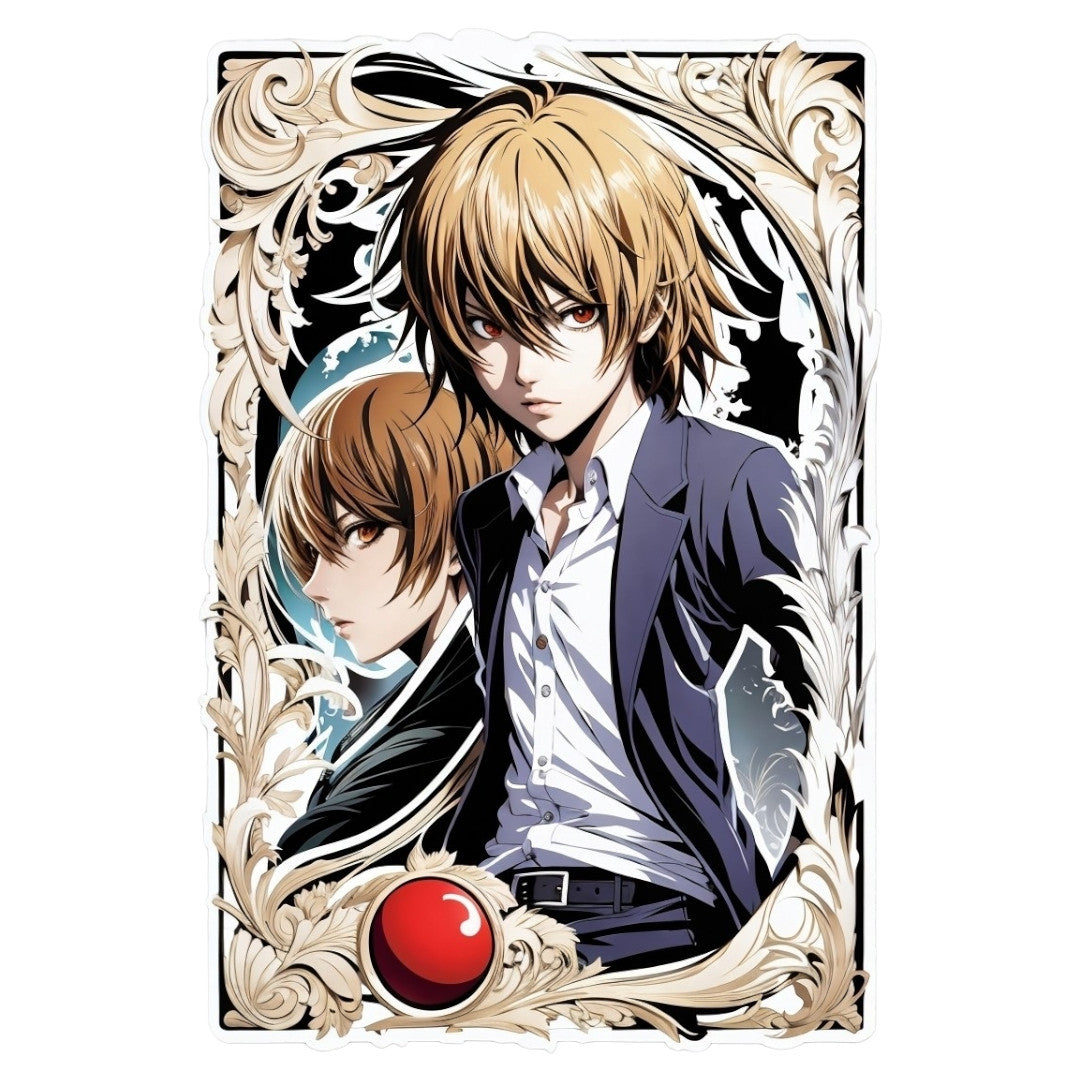 Set 3 bucati, Sticker decorativ, Baiat in oglinda, Rezistent la apa, NO2040, 6 cm, Multicolor