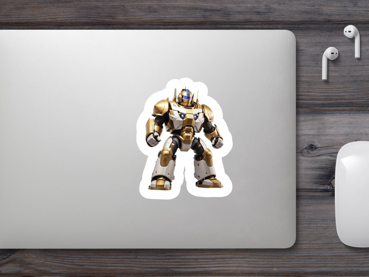 Set 3 bucati, Sticker decorativ, Cosmobotul urias, Rezistent la apa, NO1996, 6 cm, Multicolor