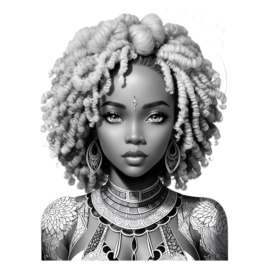 Set 3 bucati, Sticker decorativ, Fata din insule, Rezistent la apa, NO1754, 6 cm, Multicolor