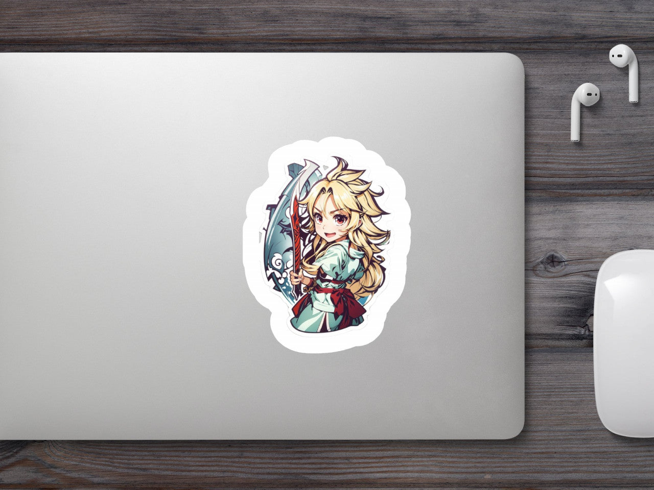 Set 3 bucati, Sticker decorativ, Luptatoare taekwondo, Rezistent la apa, NO2043, 6 cm, Multicolor