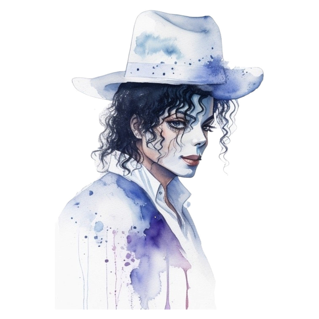 Set 3 bucati, Sticker decorativ, Michael Jackson costum, Rezistent la apa, NO2214, 6 cm, Multicolor