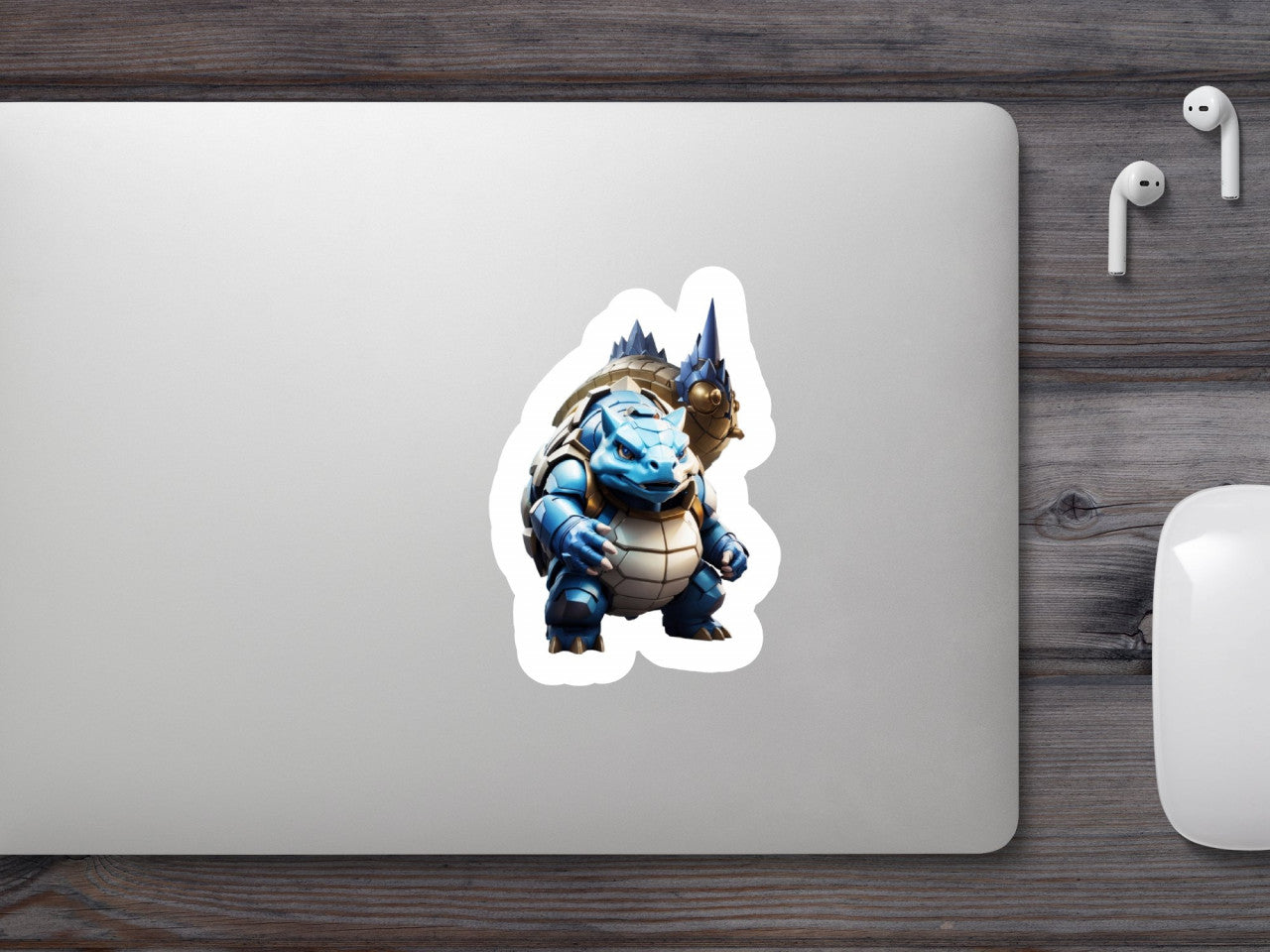 Set 3 bucati, Sticker decorativ, Pokemon dragon, Rezistent la apa, NO1993, 6 cm, Multicolor