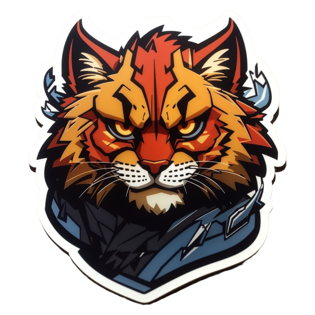 Set 3 bucati, Sticker decorativ, Thundercat, Rezistent la apa, NO2199, 6 cm, Multicolor