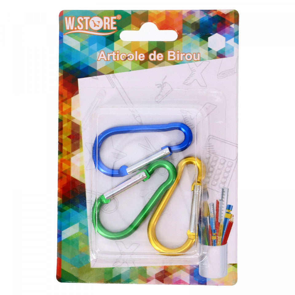 Set 3 carabine, NO546, 4.8 cm, Metal, Multicolor