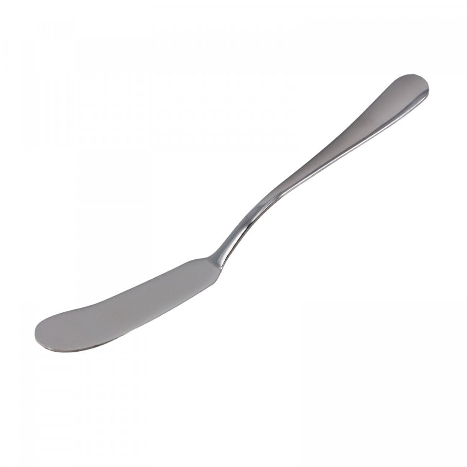 Set 3 cutite pentru unt, NO654, 16.5 cm, Argintiu