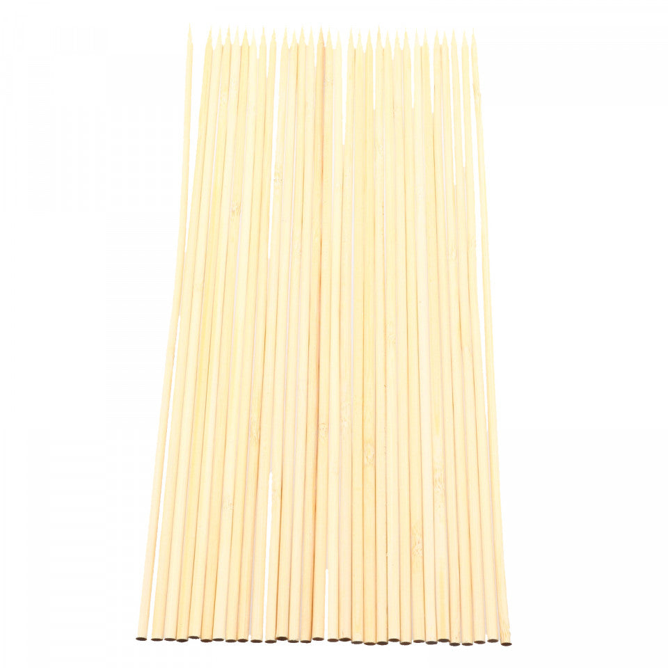 Set 30 buc, Bete / Tepuse pentru frigarui din bambus, 35 x 0.5 cm