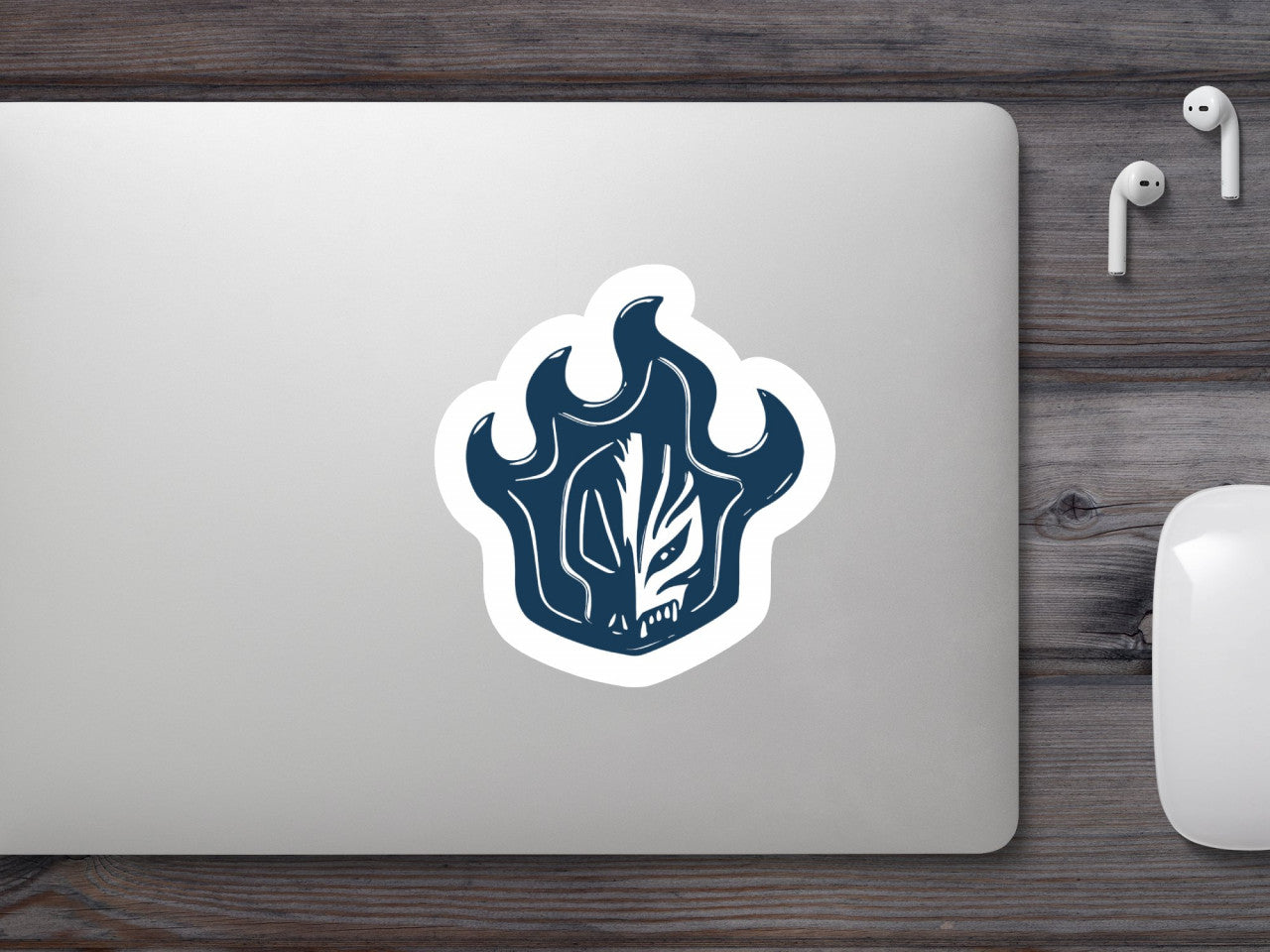 Set 4 bucati, Sticker decorativ, Anime Bleach, Rezistent la apa, NO7967, 10 cm, Multicolor