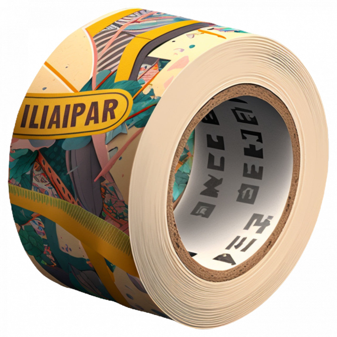 Set 4 bucati, Sticker decorativ, Banda adeziva de camuflaj, Rezistent la apa, NO8055, 10 cm, Multicolor