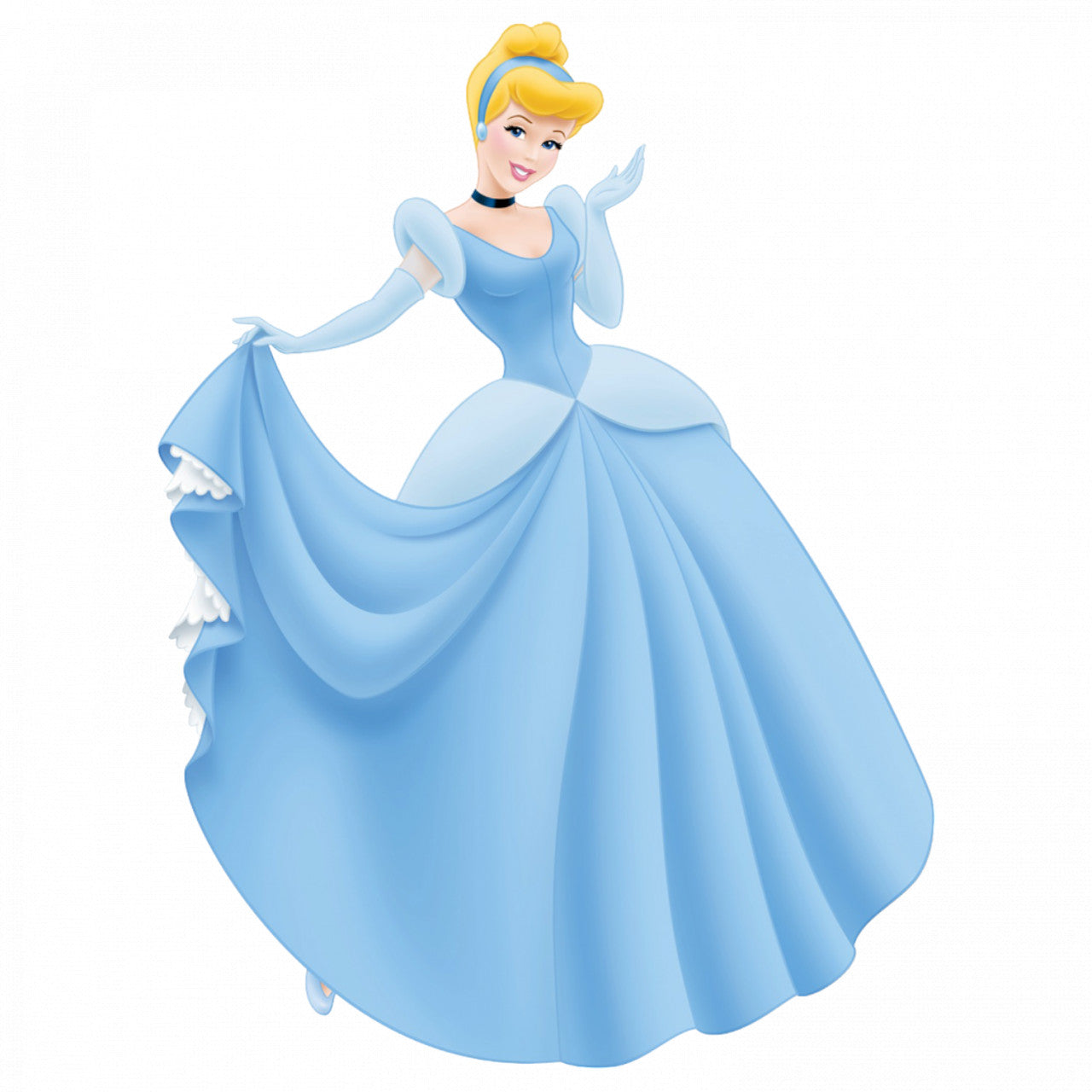 Set 4 bucati, Sticker decorativ, Cenusareasa imbracata frumos, Rezistent la apa, NO8785, 10 cm, Multicolor