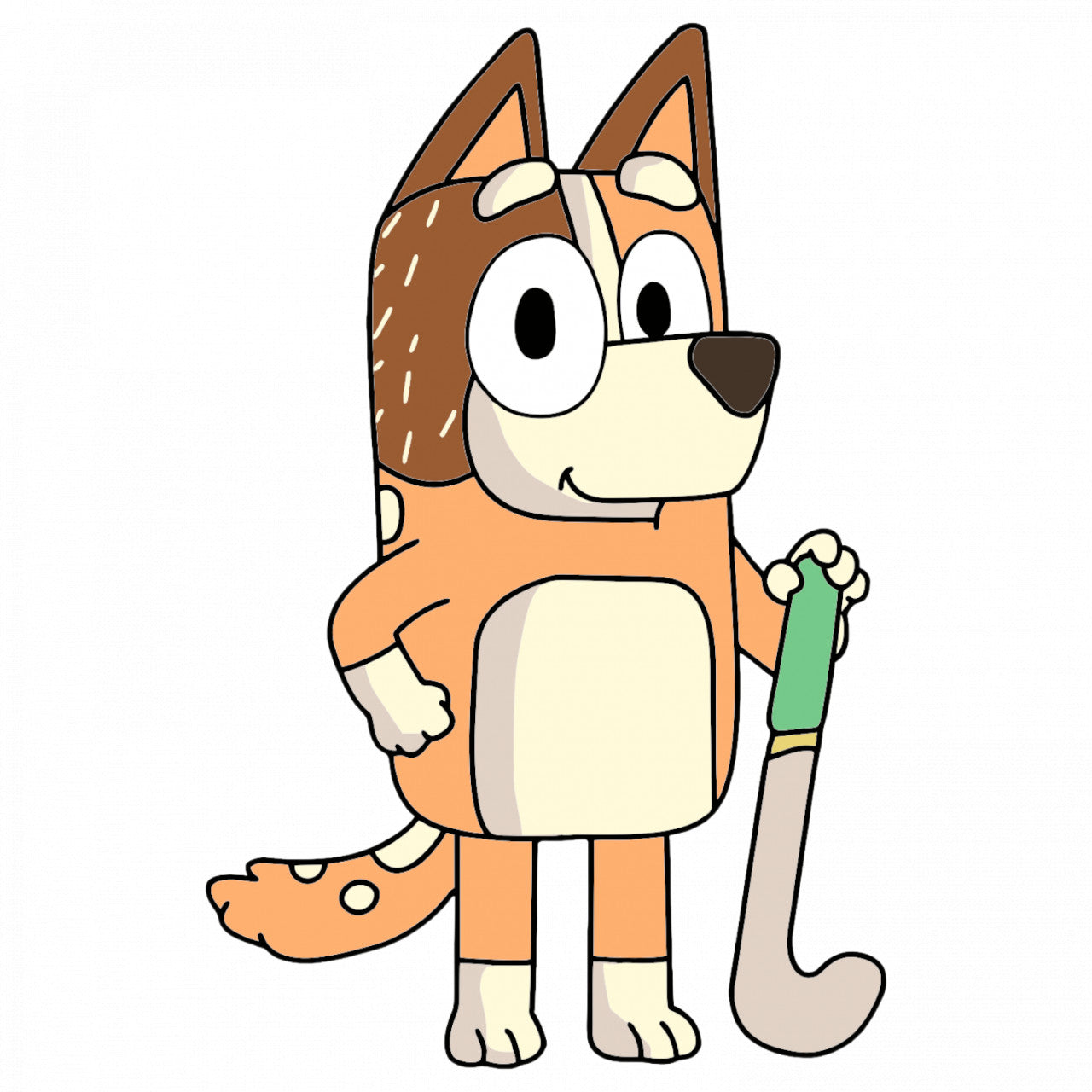 Set 4 bucati, Sticker decorativ, Chilli Heeler harnic, Rezistent la apa, NO8813, 10 cm, Multicolor