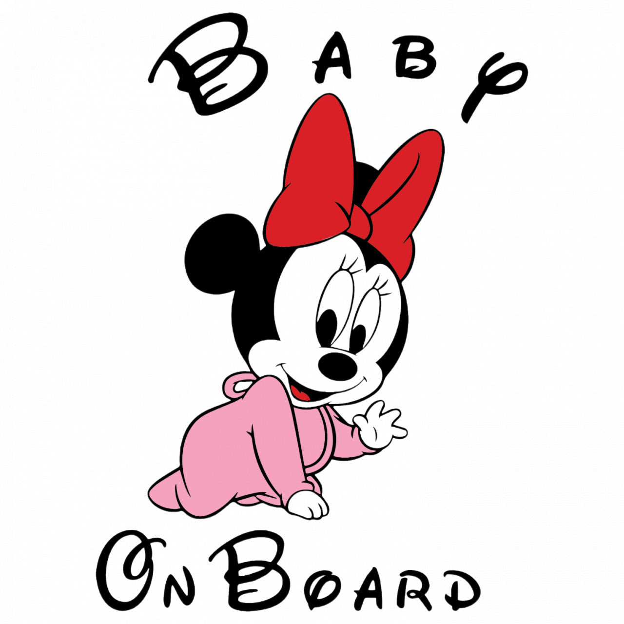 Set 4 bucati, Sticker decorativ, Copil in masina, Rezistent la apa, NO8898, 10 cm, Multicolor