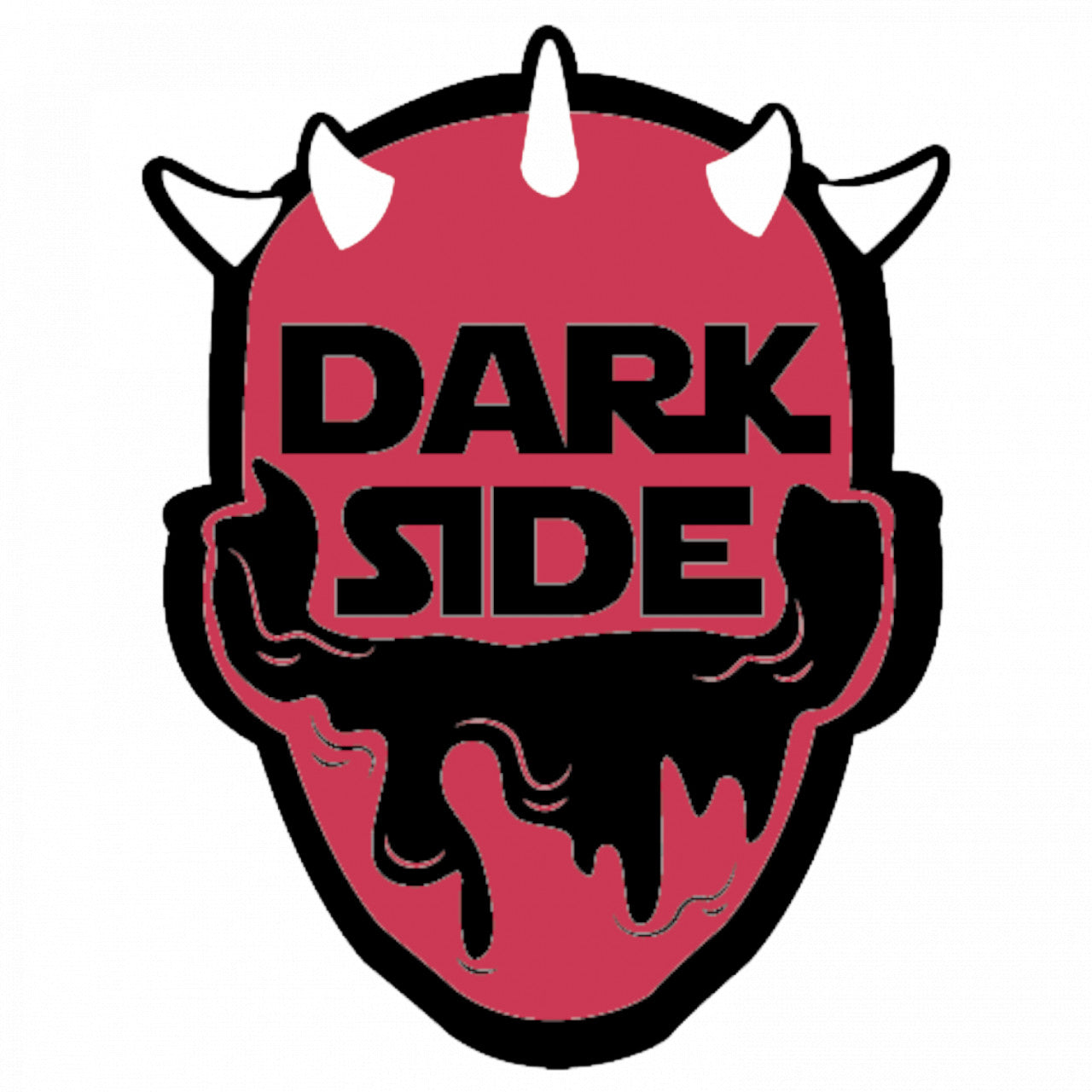 Set 4 bucati, Sticker decorativ, Dark Side Star Wars imperiul, Rezistent la apa, NO8956, 10 cm, Multicolor