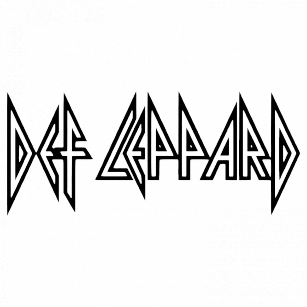 Set 4 bucati, Sticker decorativ, Def Leppard, Rezistent la apa, NO8972, 10 cm, Multicolor