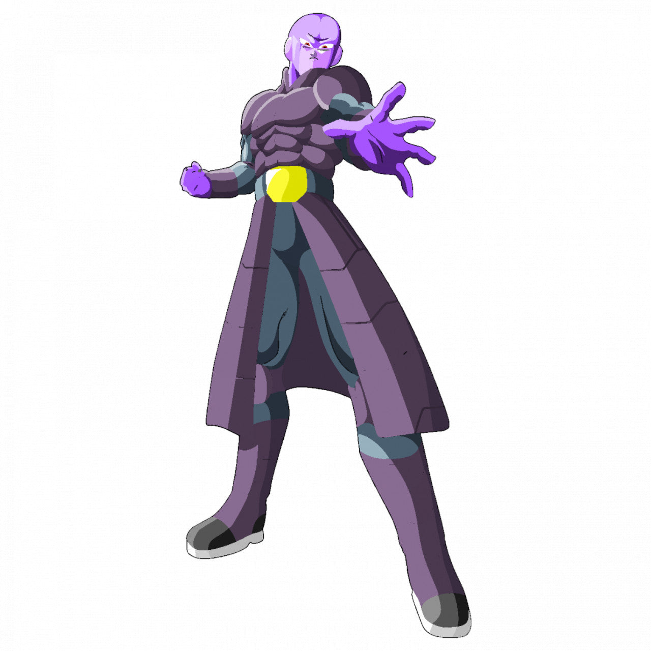 Set 4 bucati, Sticker decorativ, Dragon Ball Hit 5, Rezistent la apa, NO9142, 10 cm, Multicolor