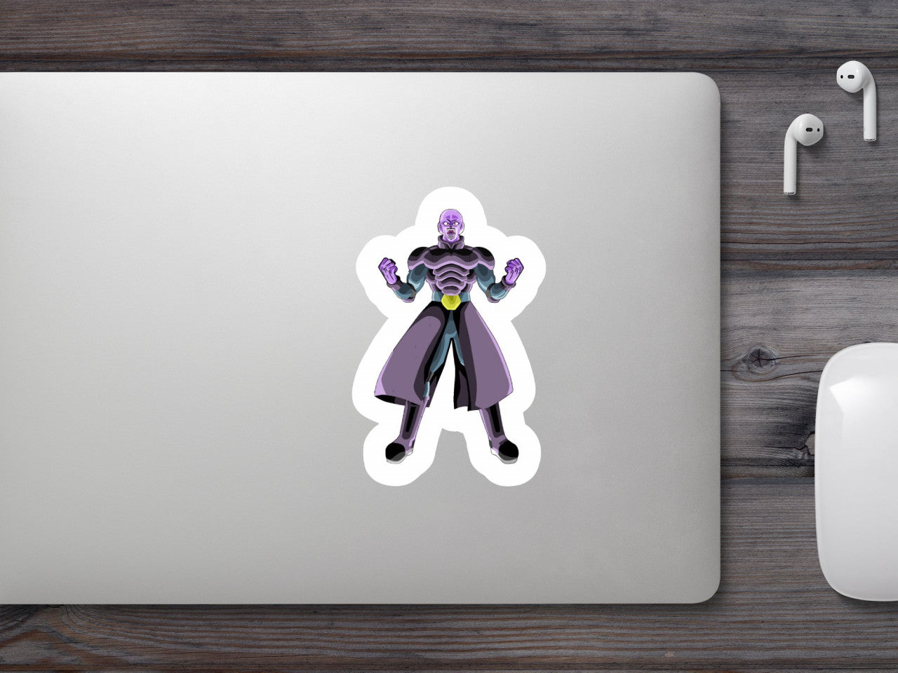 Set 4 bucati, Sticker decorativ, Dragon Ball Hit 9, Rezistent la apa, NO9146, 10 cm, Multicolor