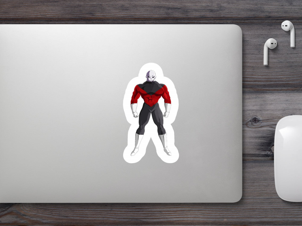 Set 4 bucati, Sticker decorativ, Dragon Ball Jiren 1, Rezistent la apa, NO9148, 10 cm, Multicolor