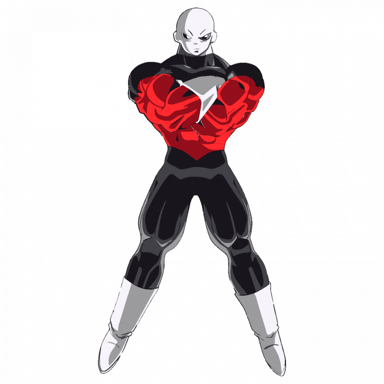 Set 4 bucati, Sticker decorativ, Dragon Ball Jiren 3, Rezistent la apa, NO9150, 10 cm, Multicolor