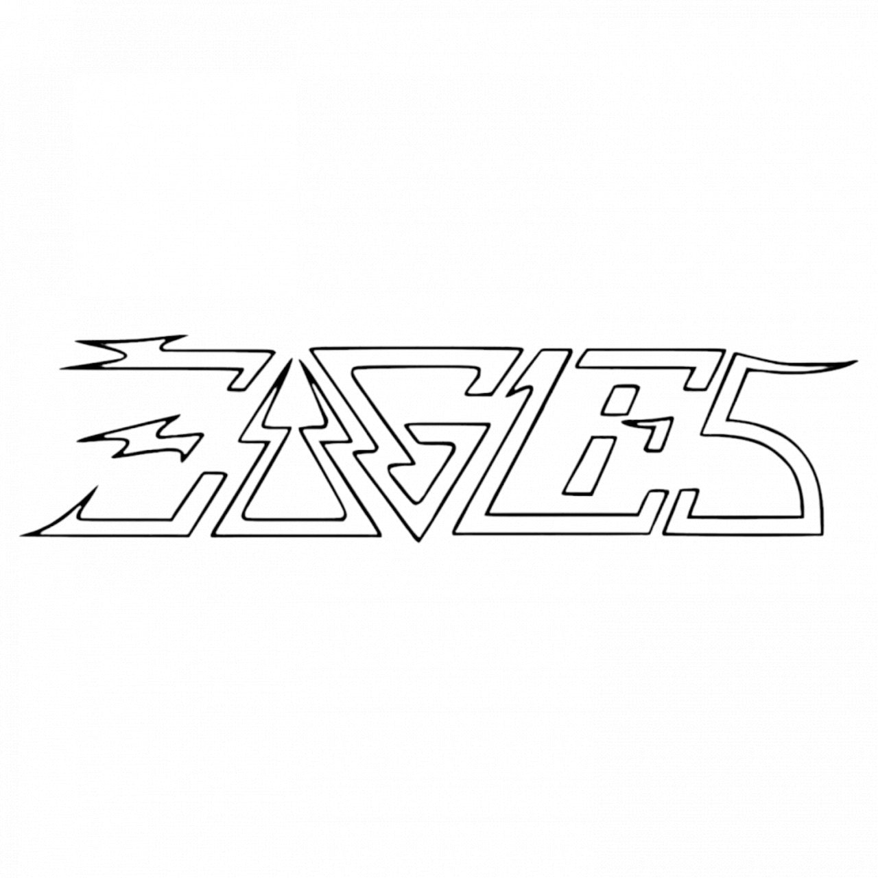 Set 4 bucati, Sticker decorativ, Eagles, Rezistent la apa, NO9178, 10 cm, Multicolor