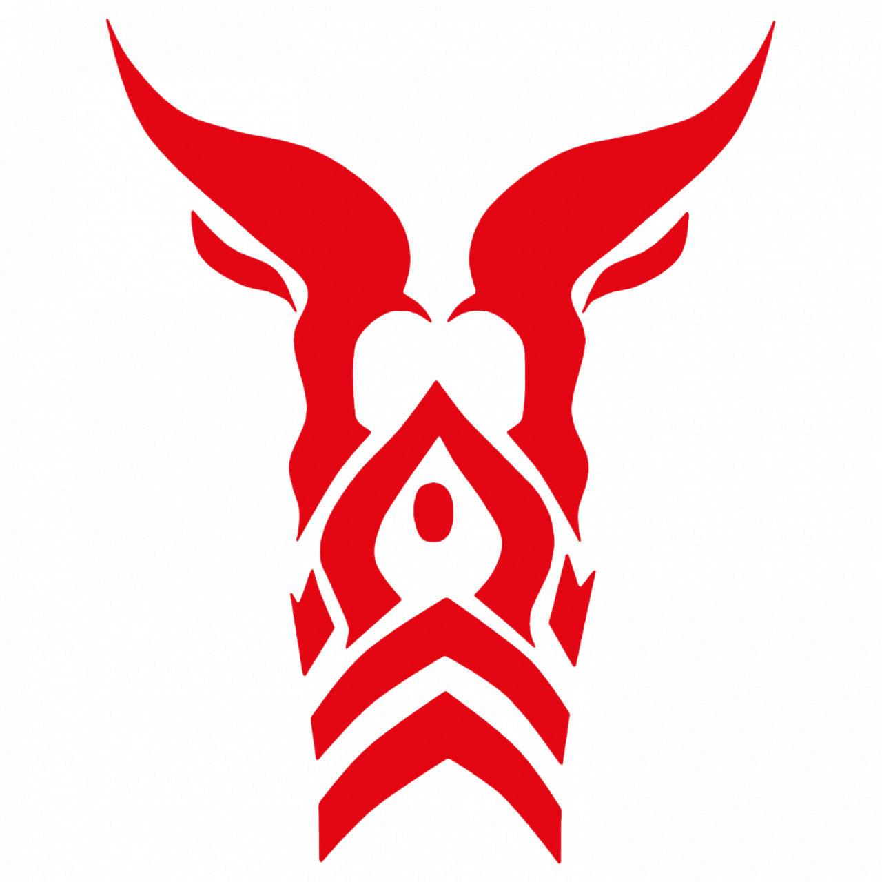 Set 4 bucati, Sticker decorativ, Fairy Tail Demon Slayer simbol, Rezistent la apa, NO9222, 10 cm, Multicolor