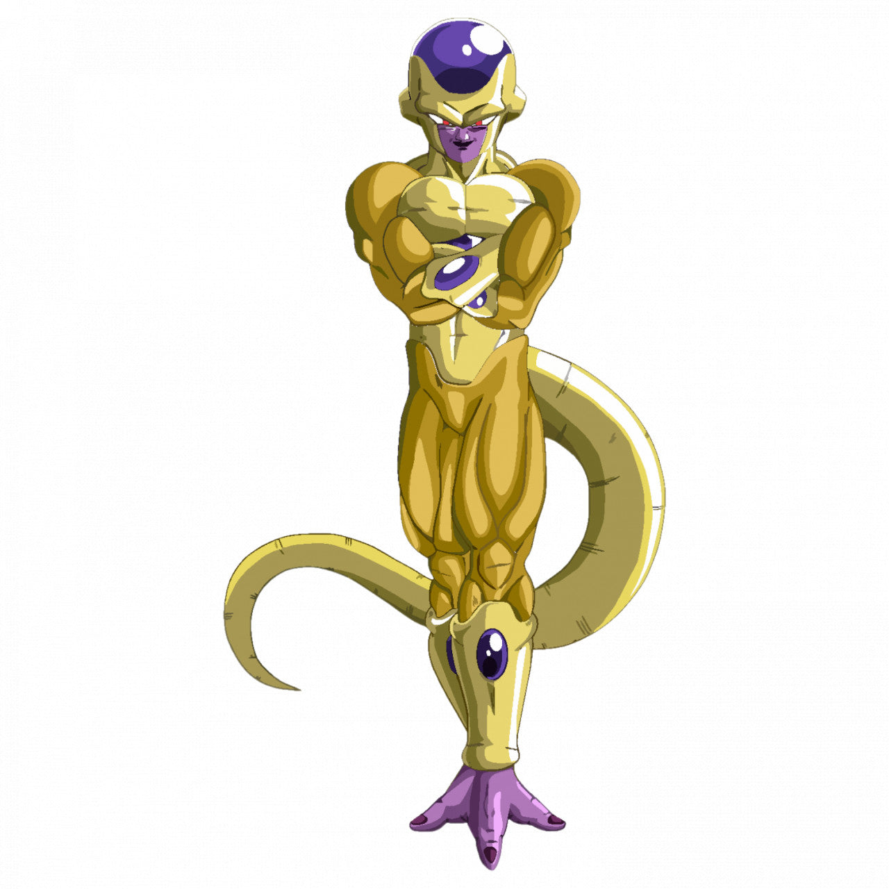 Set 4 bucati, Sticker decorativ, Freezer Dragon Ball sticker, Rezistent la apa, NO9349, 10 cm, Multicolor