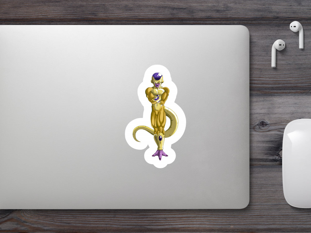 Set 4 bucati, Sticker decorativ, Freezer Dragon Ball sticker, Rezistent la apa, NO9349, 10 cm, Multicolor