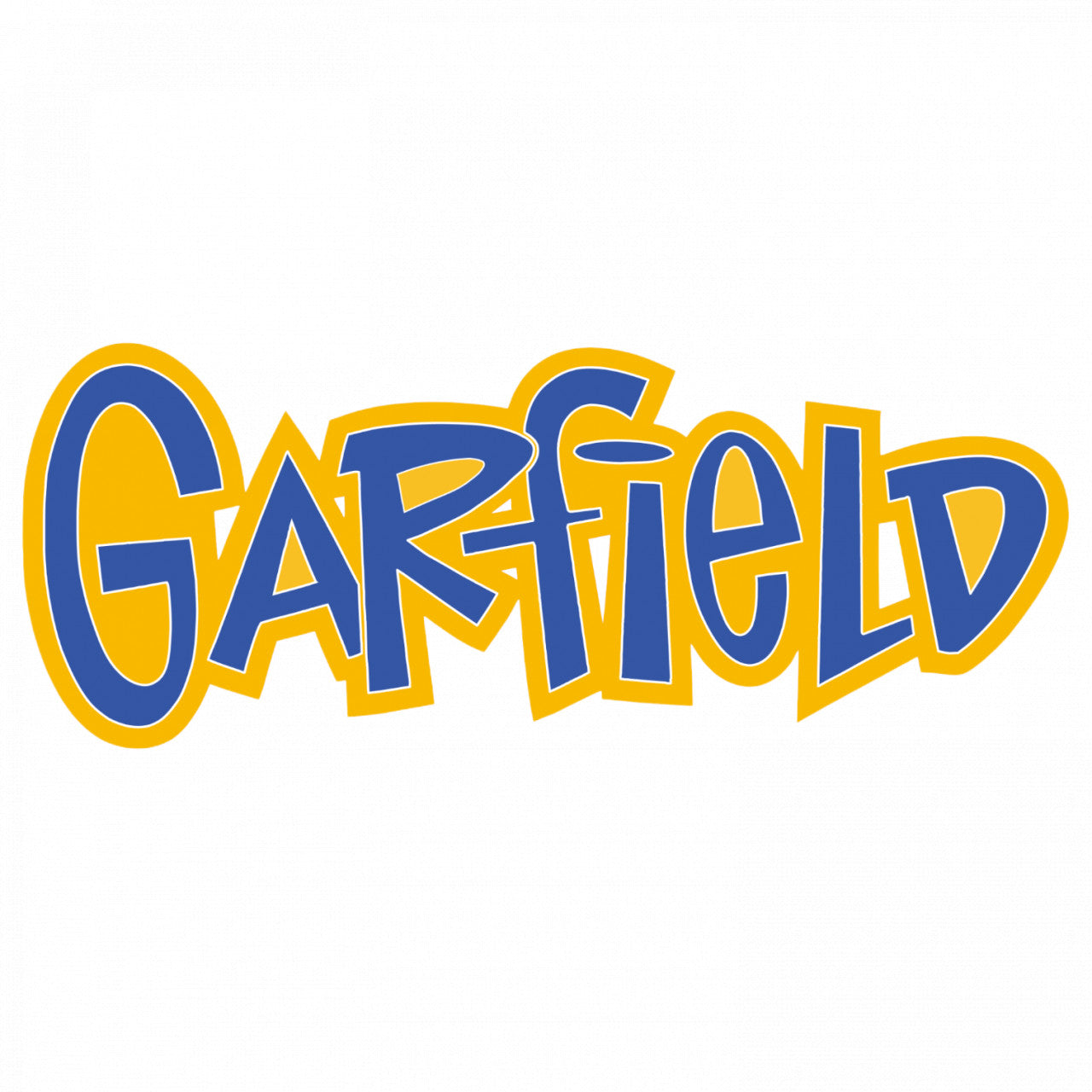 Set 4 bucati, Sticker decorativ, Garfield, Rezistent la apa, NO9408, 10 cm, Multicolor