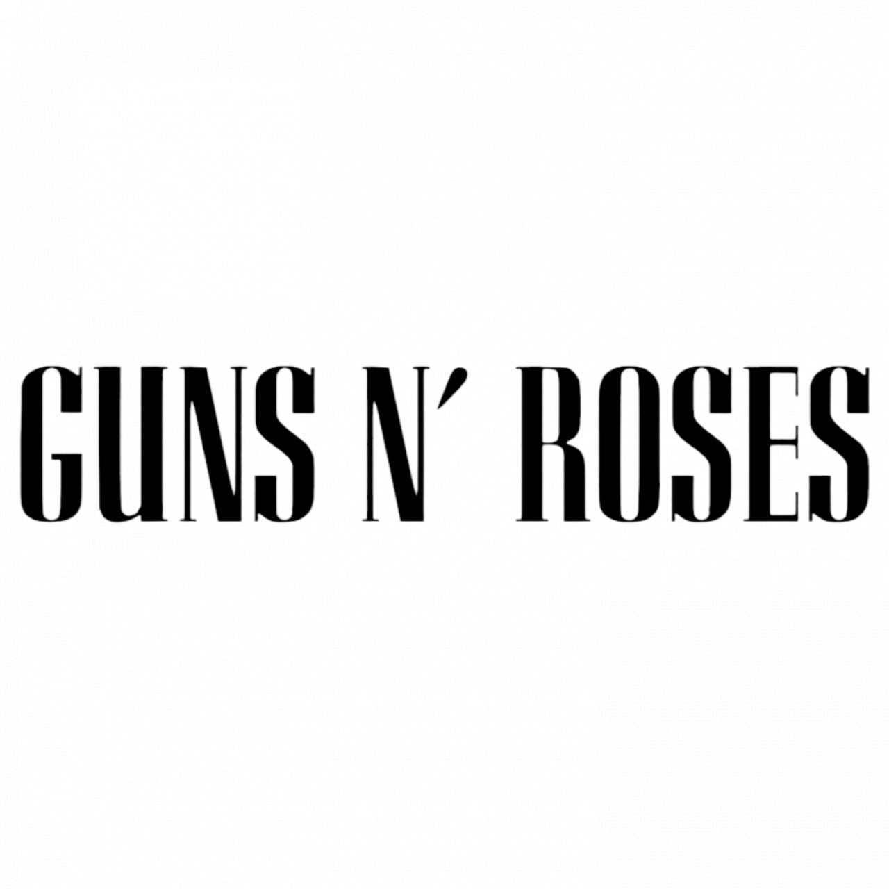 Set 4 bucati, Sticker decorativ, Guns N' Roses, Rezistent la apa, NO9534, 10 cm, Multicolor