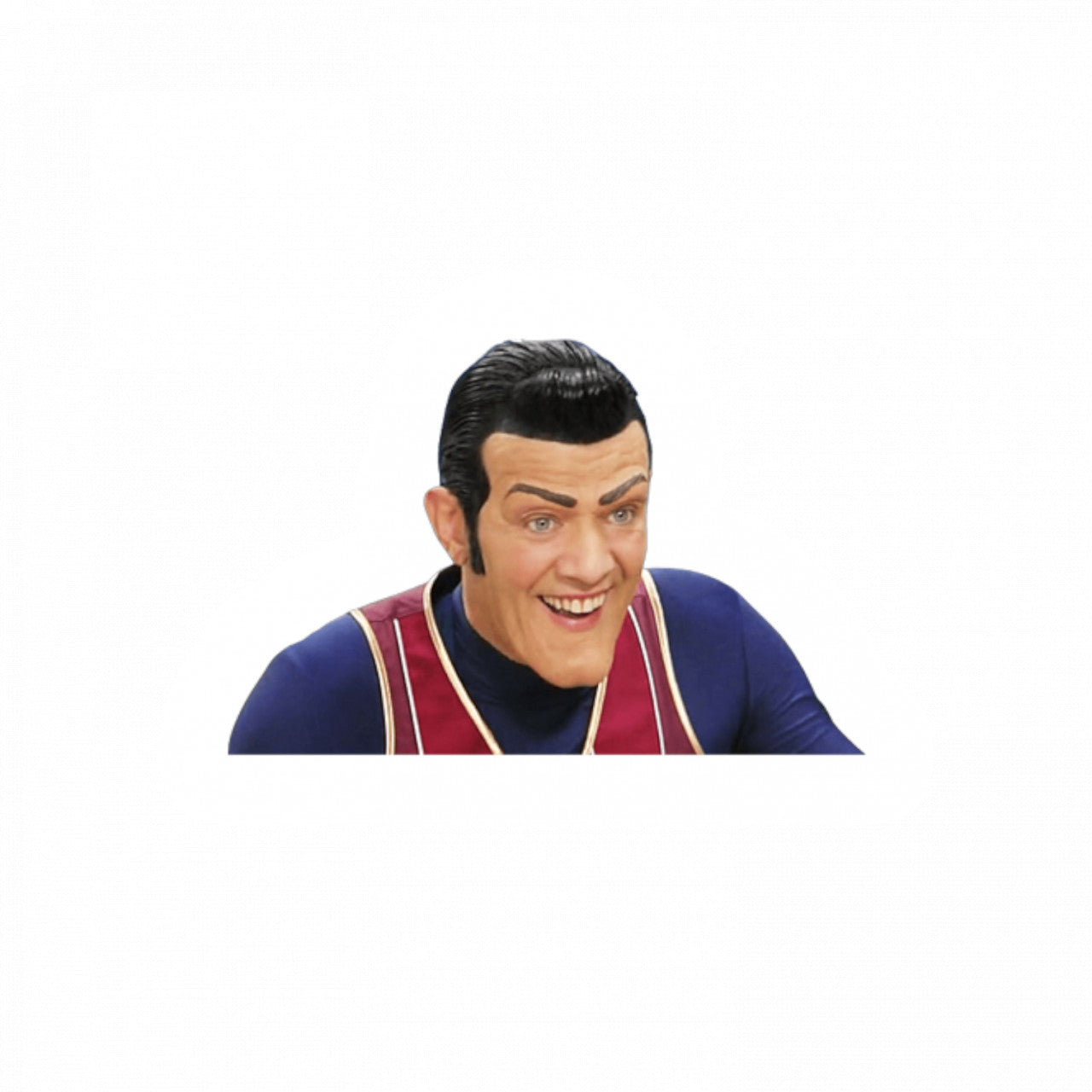 Set 4 bucati, Sticker decorativ, LazyTown, Rezistent la apa, NO9879, 10 cm, Multicolor