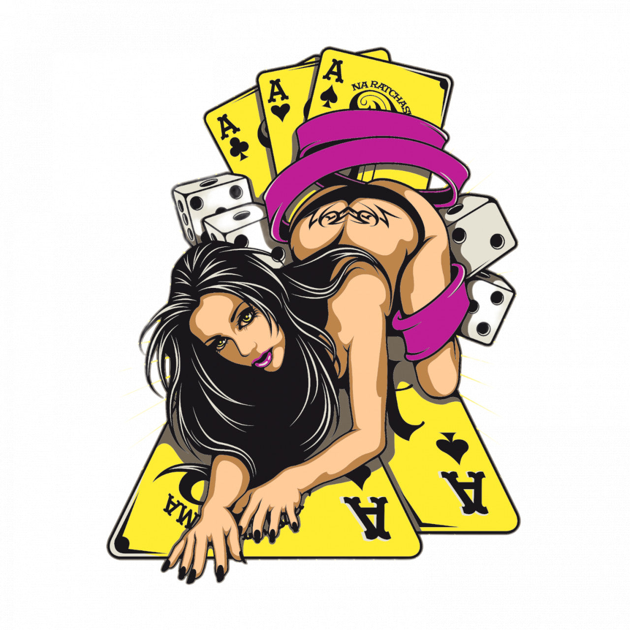 Set 4 bucati, Sticker decorativ, Viata de noapte, Rezistent la apa, NO8343, 10 cm, Multicolor