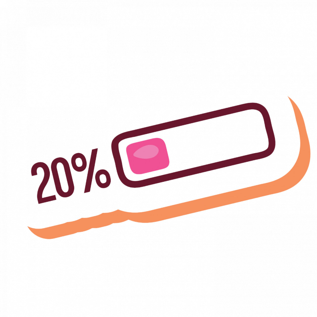 Set 5 bucati, Sticker decorativ, 20% baterie, Rezistent la apa, NO8381, 6 cm, Multicolor