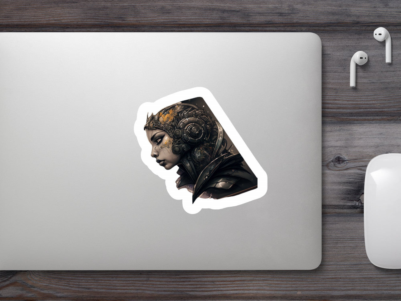 Set 5 bucati, Sticker decorativ, Caiet de schite cu chip de fata digitalizat, Rezistent la apa, NO8685, 6 cm, Multicolor