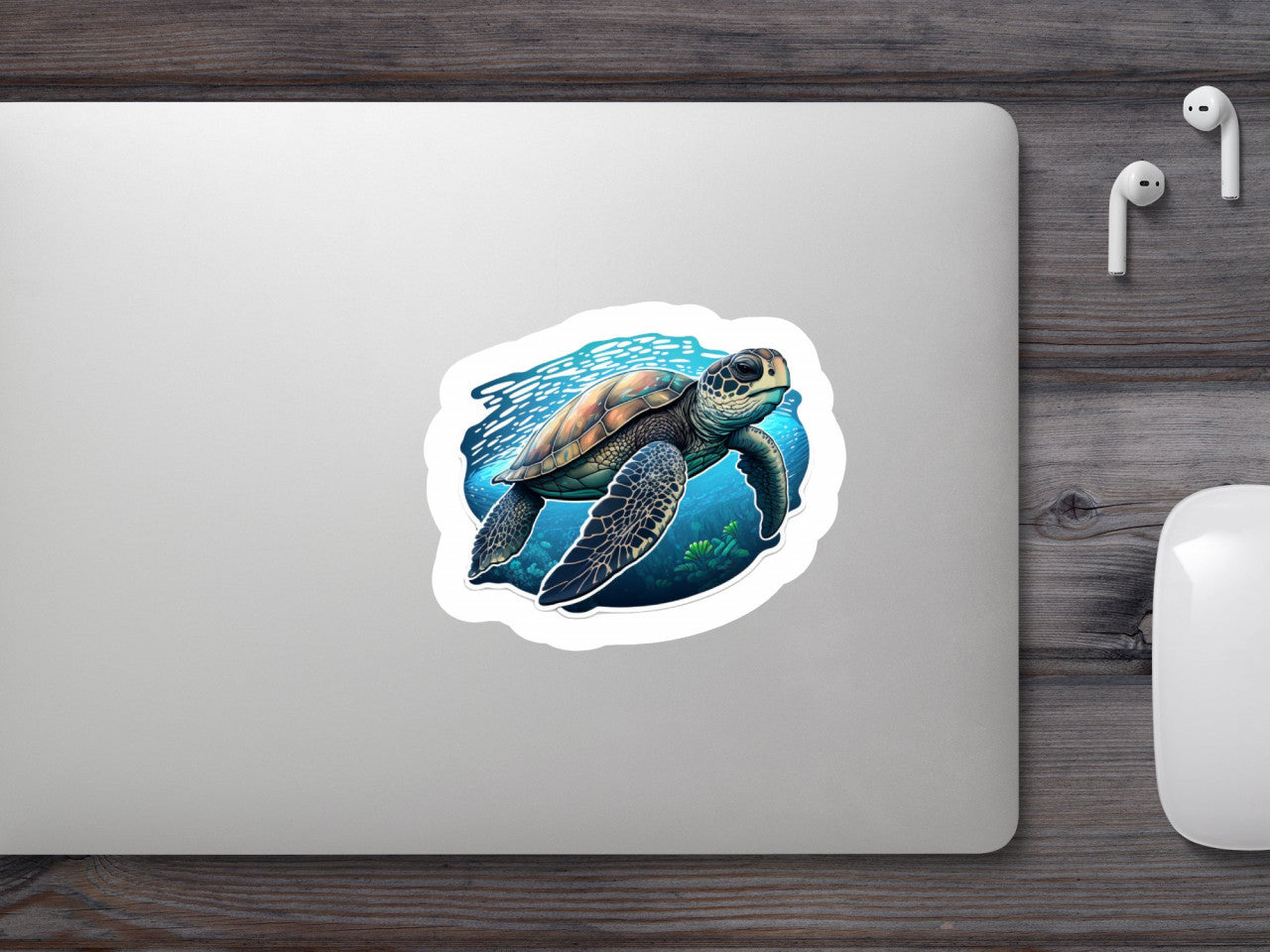 Set 5 bucati, Sticker decorativ, Caret in apa, Rezistent la apa, NO8730, 6 cm, Multicolor