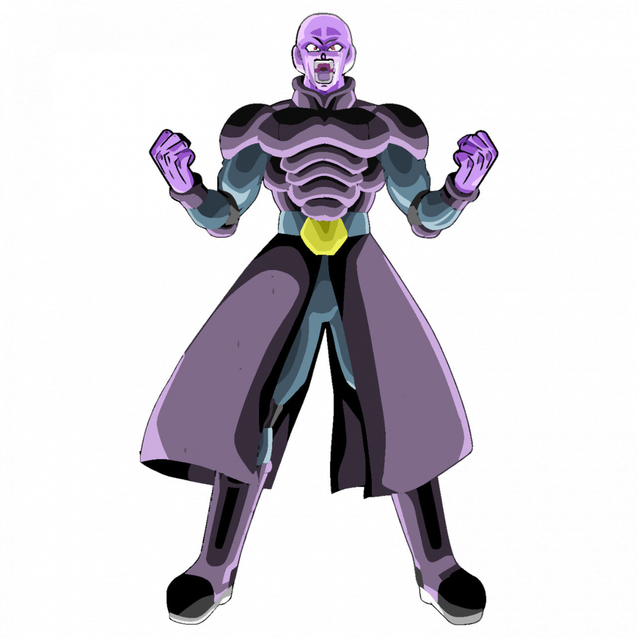 Set 5 bucati, Sticker decorativ, Dragon Ball Hit 9, Rezistent la apa, NO9146, 6 cm, Multicolor