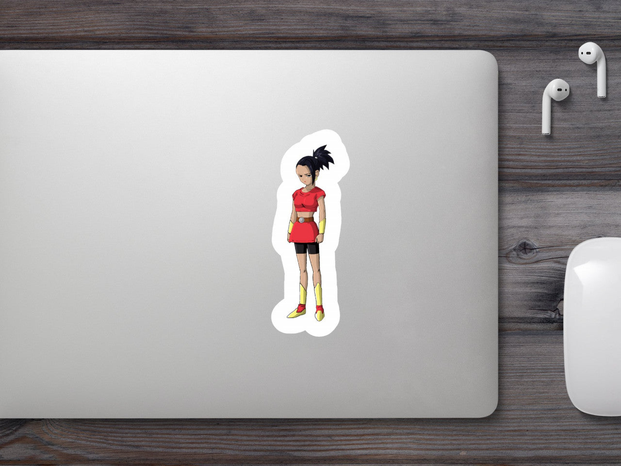 Set 5 bucati, Sticker decorativ, Dragon Ball Kale 5, Rezistent la apa, NO9155, 6 cm, Multicolor