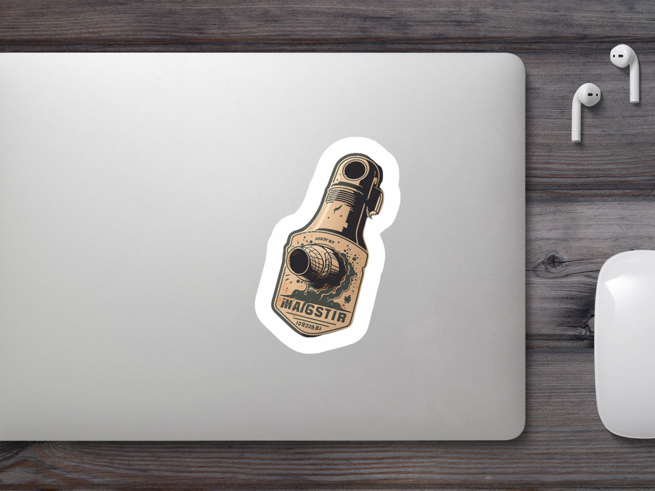 Set 5 bucati, Sticker decorativ, Fluier de competitie, Rezistent la apa, NO9283, 6 cm, Multicolor