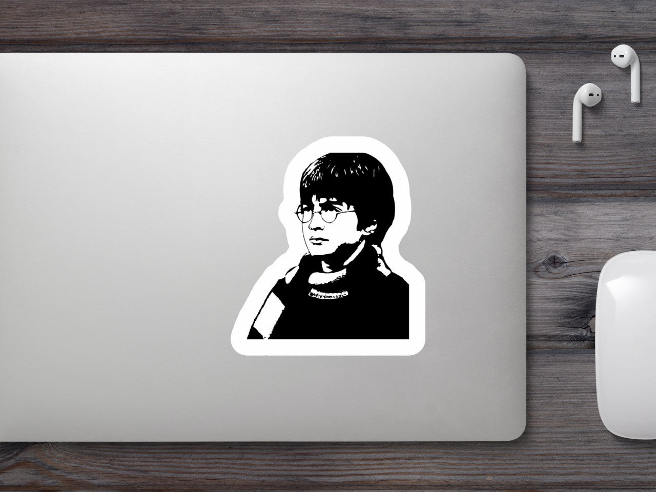 Set 5 bucati, Sticker decorativ, Harry Potter Personaj, Rezistent la apa, NO9583, 6 cm, Multicolor