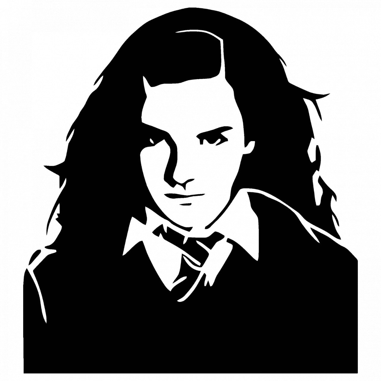 Set 5 bucati, Sticker decorativ, Hermione Granger Harry Potter, Rezistent la apa, NO9657, 6 cm, Multicolor