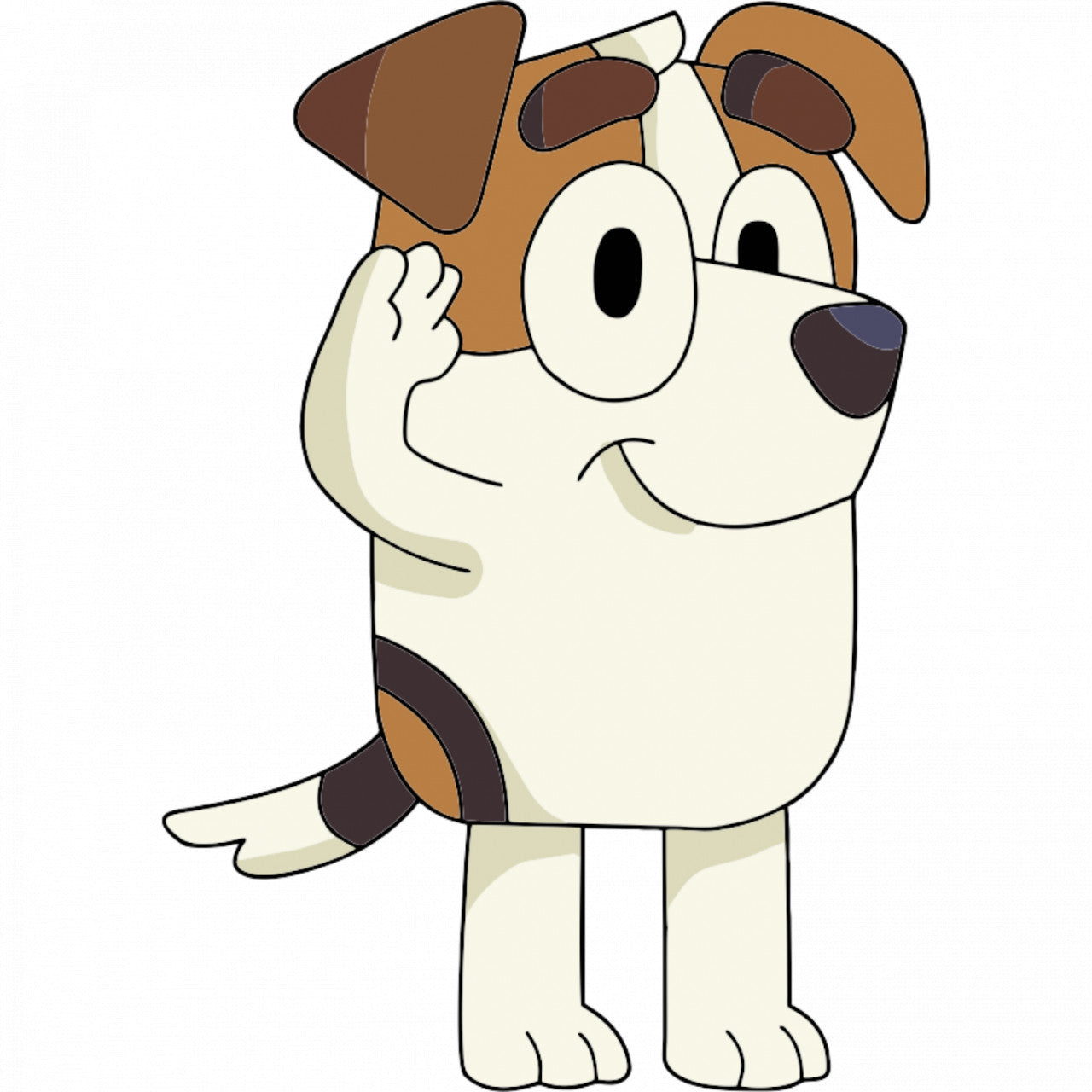 Set 5 bucati, Sticker decorativ, Jack Russell, Rezistent la apa, NO9789, 6 cm, Multicolor