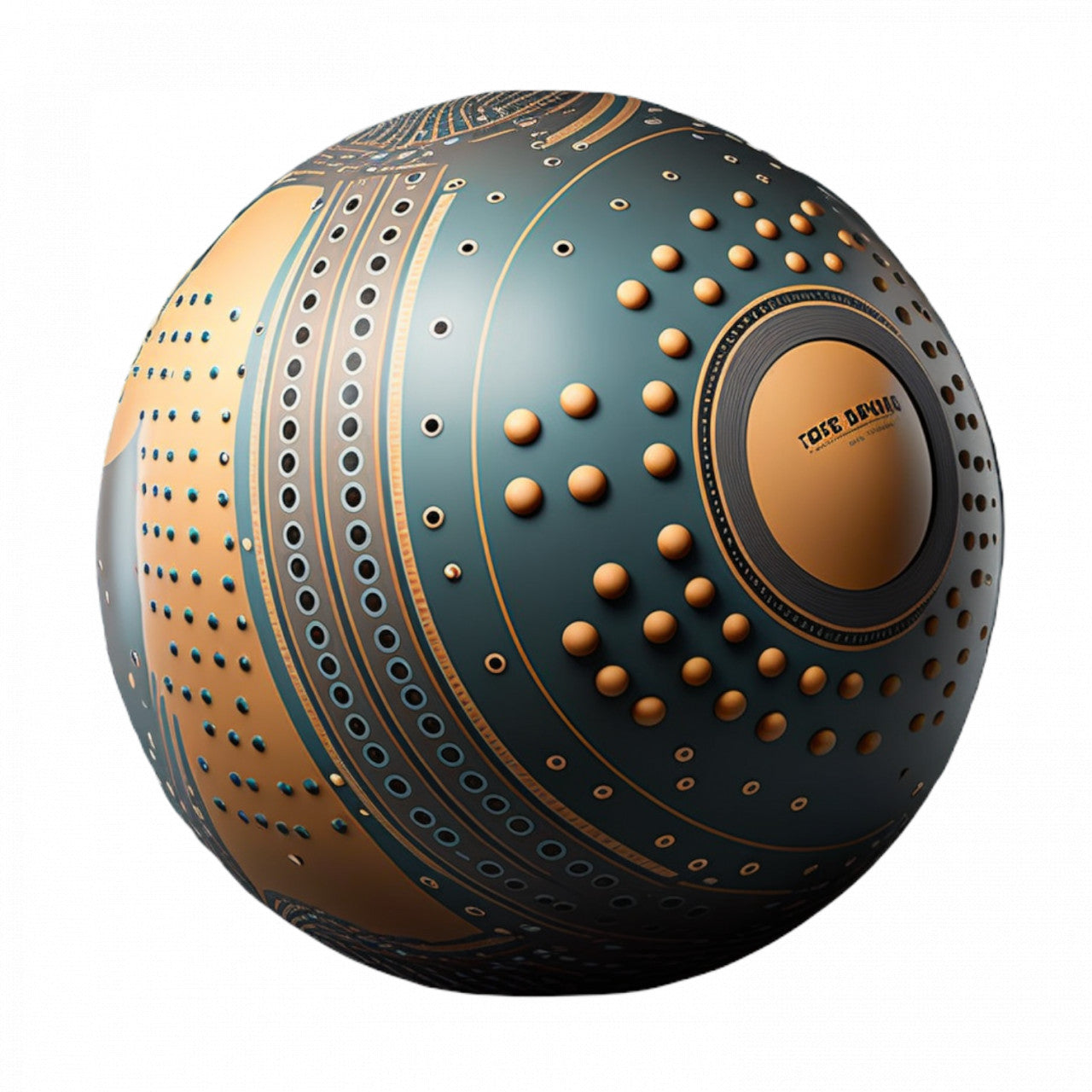 Set 5 bucati, Sticker decorativ, Minge de fitness, Rezistent la apa, NO8138, 6 cm, Multicolor