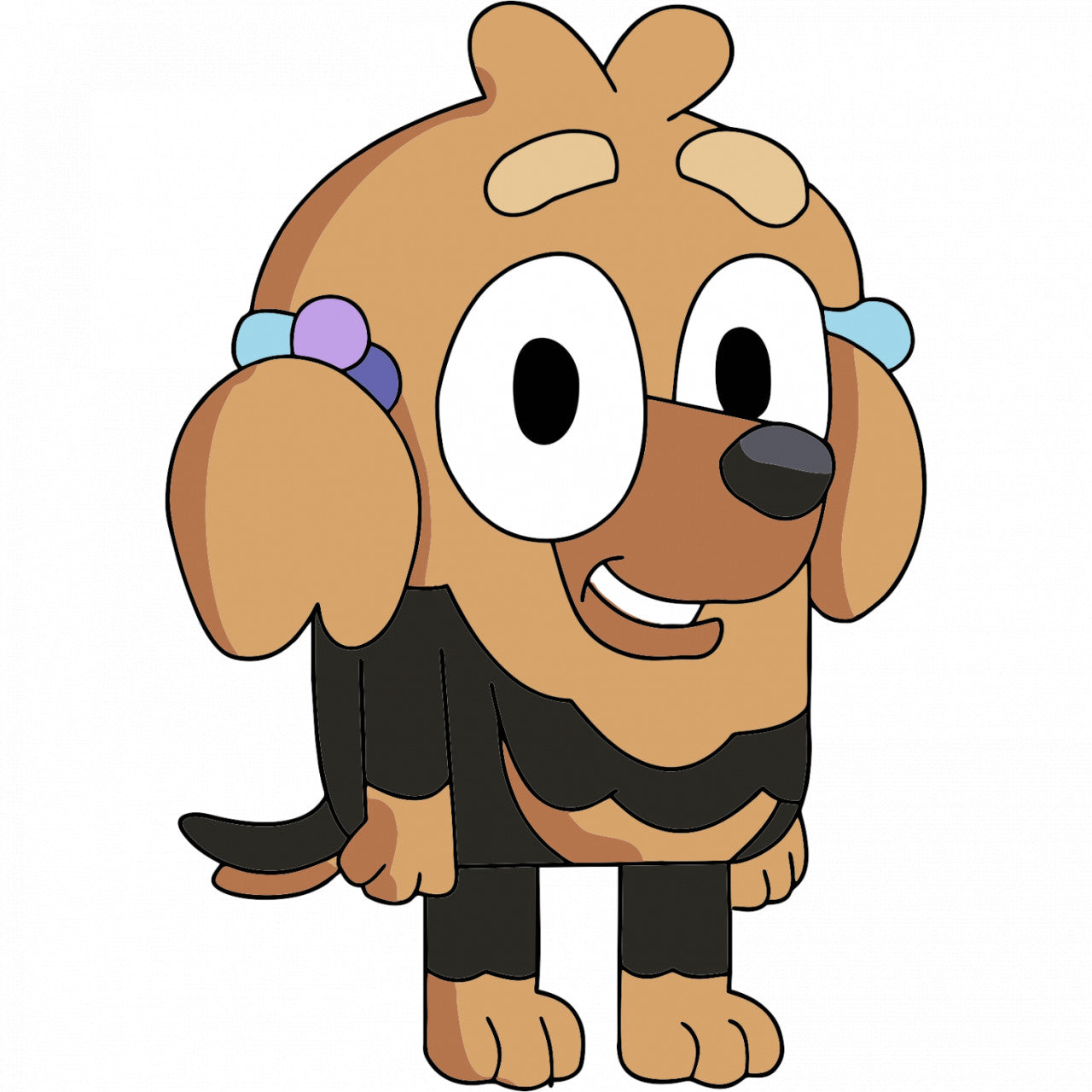 Set 5 bucati, Sticker decorativ, Missy Bluey, Rezistent la apa, NO8172, 6 cm, Multicolor