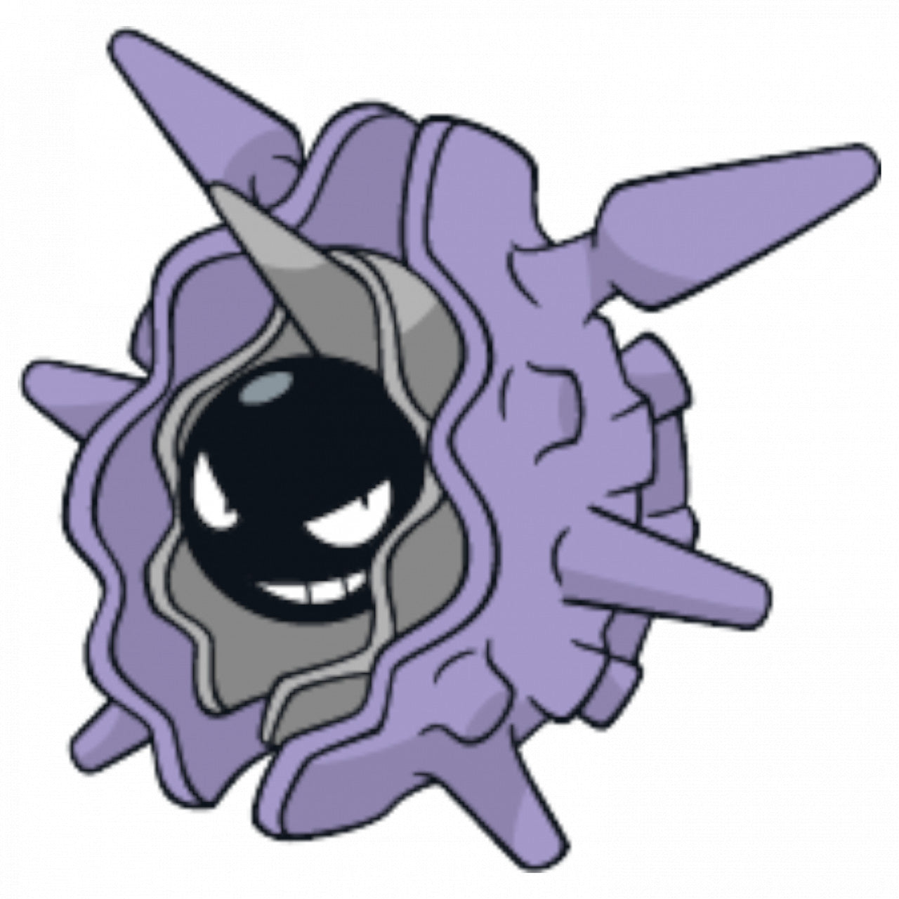 Set 5 bucati, Sticker decorativ, Pokemon Cloyster, Rezistent la apa, NO7559, 6 cm, Multicolor