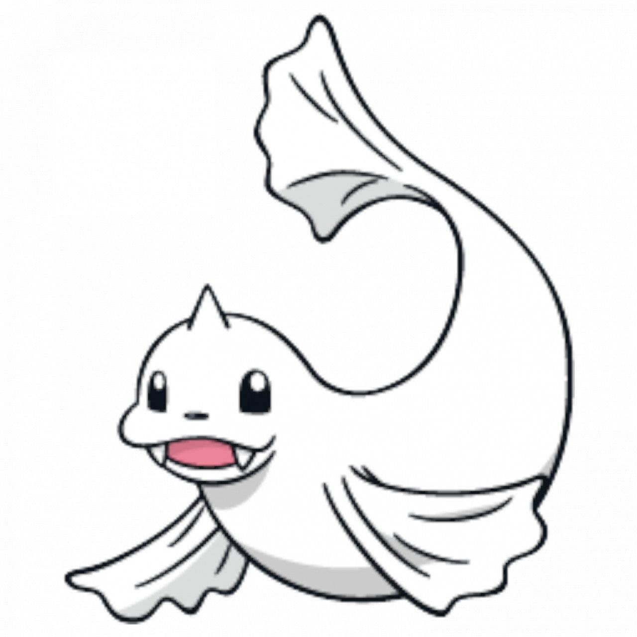 Set 5 bucati, Sticker decorativ, Pokemon Dewgong, Rezistent la apa, NO7561, 6 cm, Multicolor