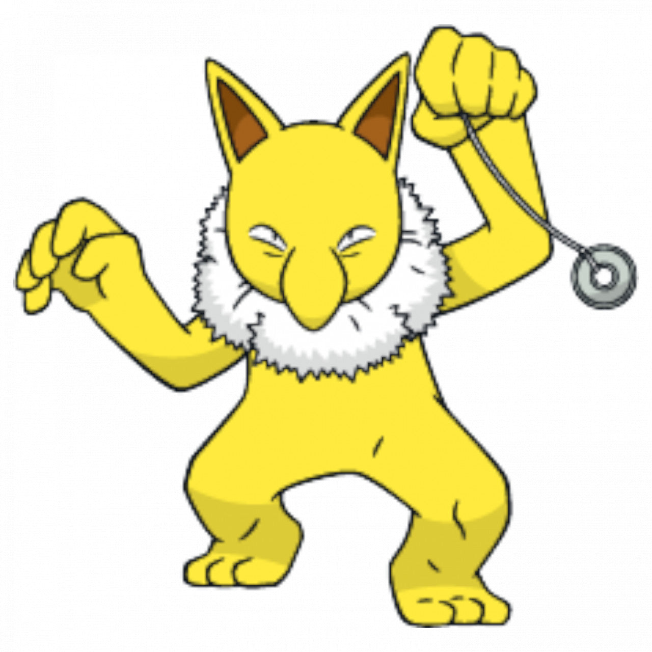 Set 5 bucati, Sticker decorativ, Pokemon Hypno, Rezistent la apa, NO7600, 6 cm, Multicolor