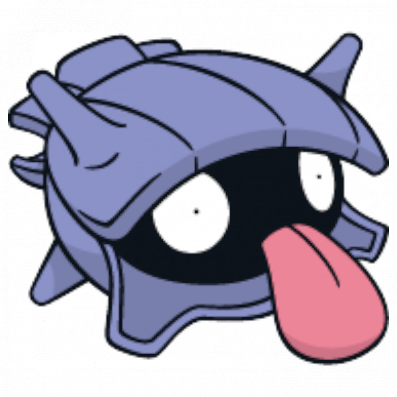 Set 5 bucati, Sticker decorativ, Pokemon Shellder, Rezistent la apa, NO7673, 6 cm, Multicolor