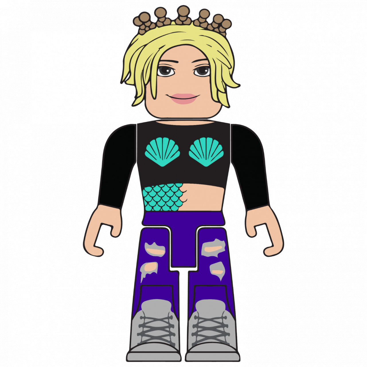 Set 5 bucati, Sticker decorativ, Roblox Callmehbob, Rezistent la apa, NO7857, 6 cm, Multicolor