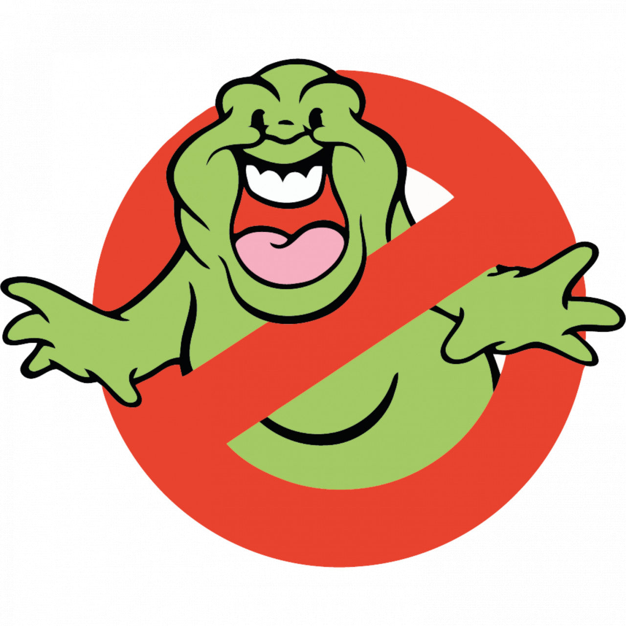 Set 5 bucati, Sticker decorativ, Slime busters Ghostbusters, Rezistent la apa, NO8479, 6 cm, Multicolor