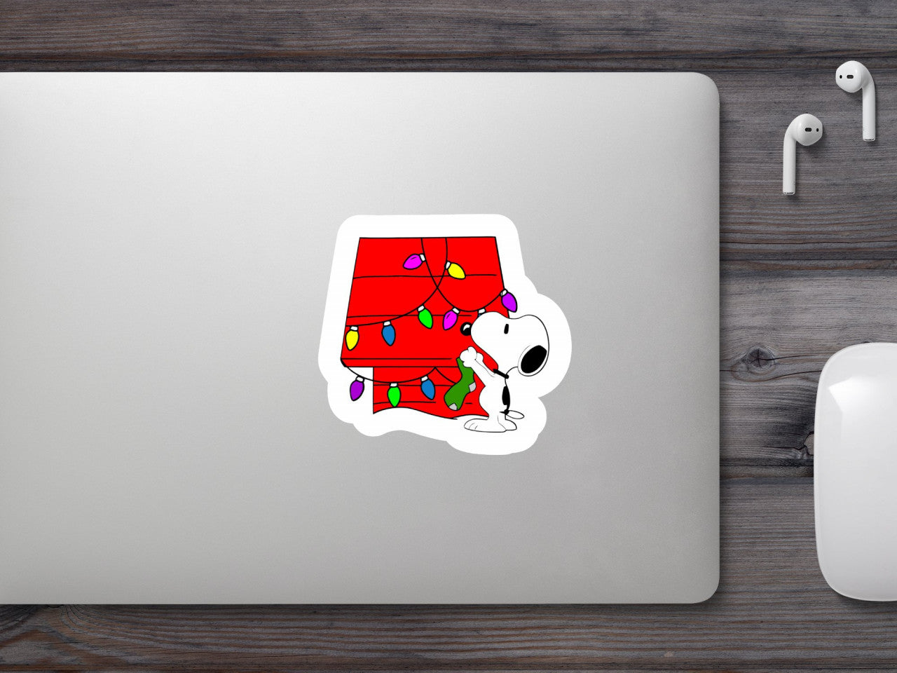 Set 5 bucati, Sticker decorativ, Snoopy, Rezistent la apa, NO8401, 6 cm, Multicolor