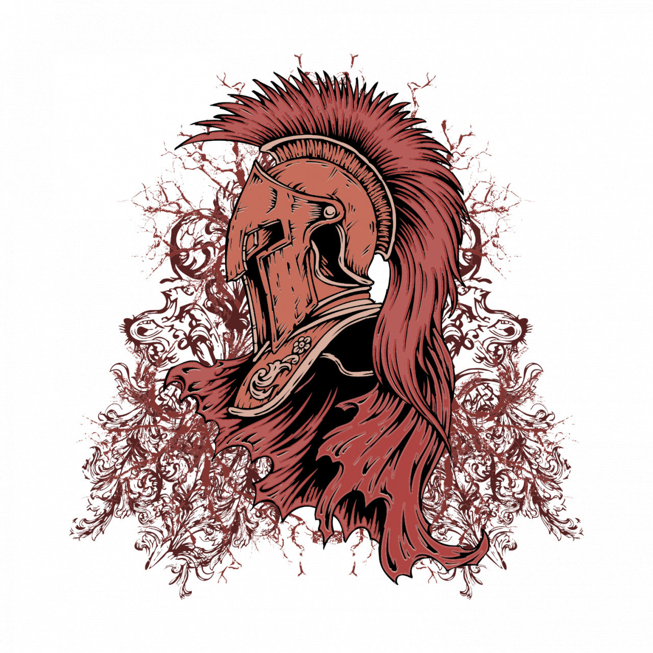 Set 5 bucati, Sticker decorativ, Spartan Roman, Rezistent la apa, NO8437, 6 cm, Multicolor